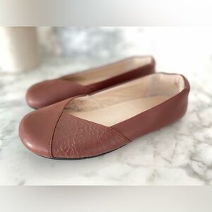 XERO Shoes Phoenix Leather Ballet Flats Sz 7.5 Comfort Office Minimalist